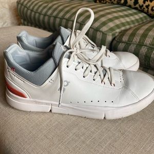 On Cloud Roger with red